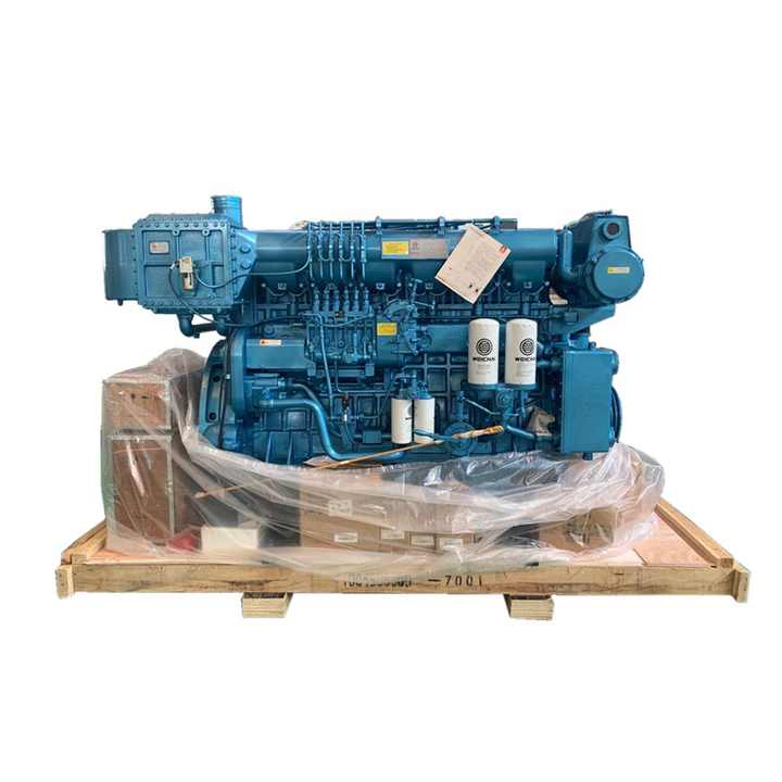 Genuine Weichai WHM6160C620-5 Water Cooling 620 Hp Marine Engine