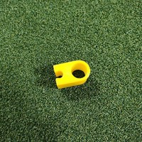 SwingPerfect Tapis d'entraînement de golf laser pour le putting, avec modèle d'arc de rythme, marqueur réfléchissant, sans balle, aides au contrôle de la distance