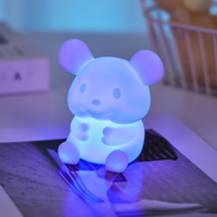 Cadeau créatif Dream Neon gadget jouet art fantaisie Lampe ours abat-jour changement de couleur LED Veilleuse pour enfants