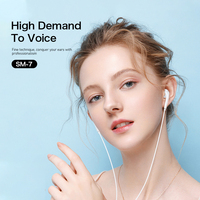 Earphone In-Ear Berkabel Tipe C Headset Stereo Unit Suara Quad-Core Kabel TPE 1.2m Kontrol Panggilan Gaming