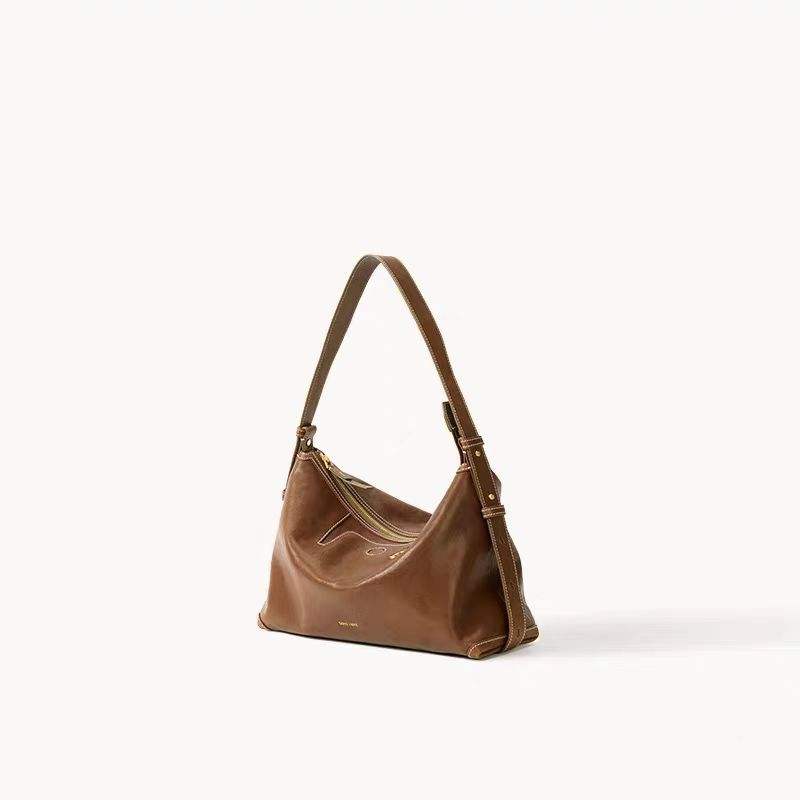 brown-L-Vegetable-tanned leather