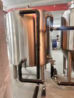 Réservoir d'eau glycolée de 700 L pour équipement de brassage de bière artisanale commercial, système de brassage de bière professionnel clé en main