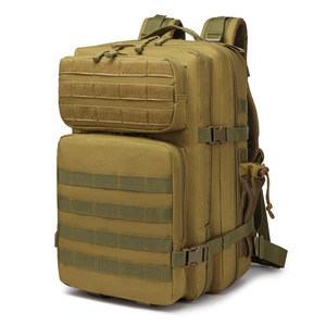 Sac à dos tactique personnalisé 900D grande capacité, doublure en polyester imperméable, multifonctionnel, pour voyages en plein air - Product Image 1