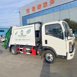 Camion compacteur à chargement arrière SINOTRUK Howo 4x2 5CBM 8CBM pour la collecte des déchets - Product Image 5