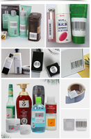 Étiquettes de sécurité souples autocollantes 1000 pièces 30*40mm RF 8.2MHz EAS pour supermarché, pharmacie, magasin de cosmétiques