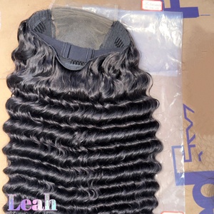 Parrucche con Chiusura Frontale in HD Lace, 100% Capelli Umani Non Trattati da Singolo Donatore, Ondulati e Ricci con Effetto Bouncy - Product Image 5