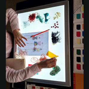 Table à <span class=keywords><strong>dessin</strong></span> LED, bureau d'écriture, planche à tracer, bloc <span class=keywords><strong>de</strong></span> <span class=keywords><strong>dessin</strong></span> pour enfants, <span class=keywords><strong>dessin</strong></span> ou <span class=keywords><strong>jeux</strong></span> d'intelligence - Product Image 2