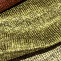 Tissu en velours à tricotage warp de style américain/américain (US) pour revêtement de canapé, fauteuil, coussin, oreiller, décoration et couvre-lit