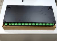 Panel Patch Adapter Pigtail FTTH Rak Kabinet 19-inci Bangbang TX-C2-32 dengan 32 Port SC/APC Garansi 3 Tahun