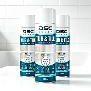 Pintura en <span class=keywords><strong>Aerosol</strong></span> de Cerámica Negra de 400 ml <span class=keywords><strong>para</strong></span> Azulejos de Bañera, Kit de Repintado en <span class=keywords><strong>Aerosol</strong></span>, Papel Tapiz <span class=keywords><strong>para</strong></span> Baño, Recubrimiento <span class=keywords><strong>para</strong></span> Encimeras, Pintura <span class=keywords><strong>para</strong></span> DIY - Product Image 5