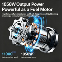 Meuleuse d'angle électrique filaire 220V 1050W 100mm, outil de meulage, de découpe et de polissage industriel