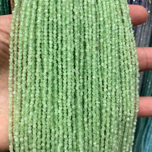 <span class=keywords><strong>20</strong></span> couleurs 2mm 3mm facettes coupe oeil de chat perles de pierre colorées Mini petite taille pour la fabrication de bijoux à bricoler soi-même - Product Image 2