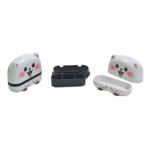 Jouet flash de timbre personnalisé de nom d'enfants de bureau personnalisé, timbre de nom de tissu d'habillement, timbre d'animal - Product Image 4