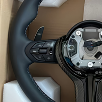 Volant en fibre de carbone pour toutes les séries BMW F10 F20 F22 F30 F31 M2 F87 M3 F80 M4 F82 F85 F90 X5 F15 E70 E90