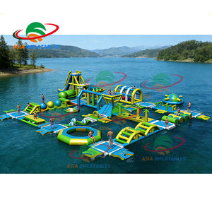 حديقة مائية عائمة قابلة للنفخ جديدة لعام <span class=keywords><strong>2026</strong></span>، منصة عائمة قابلة للنفخ للبحيرات - Product Image 2