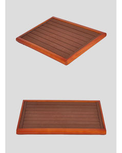 Wholesale Custom Wooden Grain Tray for Pendant <b>Ring</b> Bracelet Display Stackable Jewelry Tray - Product Image 4