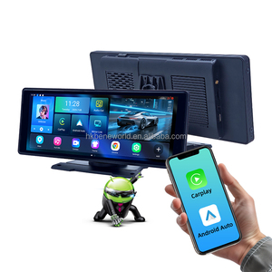 Pantalla Inteligente para Automóvil de 10.26 Pulgadas con Carplay y Android Auto, Enlace Espejo, Salida de Audio, Monitor de Estacionamiento, ACC, Katallobar, DVR para Tablero - Product Image 1