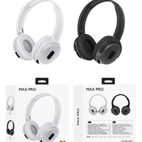 Headphone Nirkabel Dinamis Baru Bass Berat Desain Lipat Layar Digital ENC IPX-6 Tahan Air Latensi Rendah untuk Ponsel