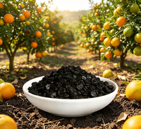 Engrais organique granulaire à base d'humate de potassium entièrement soluble dans l'eau T-1.7 HDL, engrais granulaire pour l'agriculture