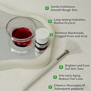 Solución Exfoliante Facial de Seis Ácidos y Tres Enzimas, <span class=keywords><strong>Peeling</strong></span> Químico, Minimizador de Poros, Tratamiento Profesional de Salón - Product Image 5