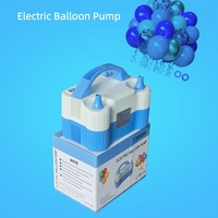 Pompe à ballons électrique approuvée CE FCC, prise EU/US, couleur bleue ou rose, pour fêtes, anniversaires, gonfleur de ballons d'air