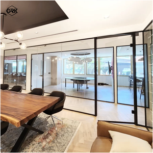 Cloison de bureau acoustique moderne en aluminium avec absorption sonore hautement efficace, construction durable pour les immeubles de bureaux - Product Image 5