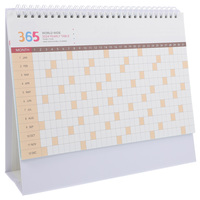 Kalender meja lucu kualitas tinggi Logo kalender meja kalender Mingguan