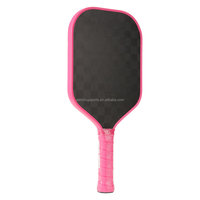Raket Pickleball 12K Serat Karbon Inti Sarang Lebah Tahan Lama Berkualitas Tinggi 16mm Kontrol Daya Model Pro Panjang untuk Hiburan