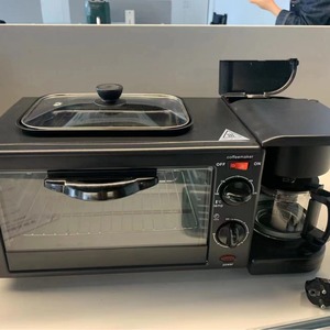 Horno Eléctrico Multifuncional Tres en Uno SILVER CREST para Sándwiches y Tostadas con Protección Contra Ebullición en Seco, Electrodoméstico para el Hogar - Product Image 4