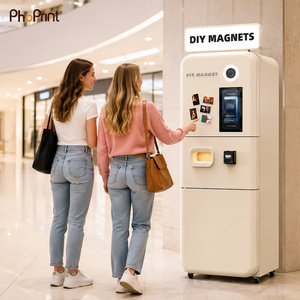Cabina de Fotos Instantánea con Imán para Refrigerador, para Uso Comercial, Recuerdo de Viaje, para Lugares Turísticos y Centros Comerciales - Product Image 4