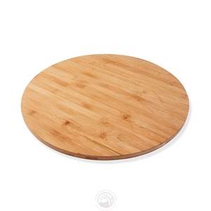 Moderno 360 grados giratorio bambú Lazy Susan tocadiscos de pie tipo hogar pastoreo platos entretenidos soportes de almacenamiento bastidores - Product Image 5