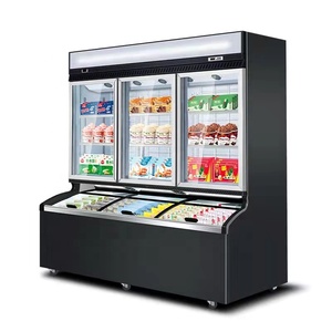 Vitrina refrigerada comercial, para supermercado, congelador - Product Image 1