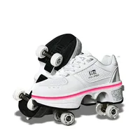 Kids Kick Wheel Roller Shoes