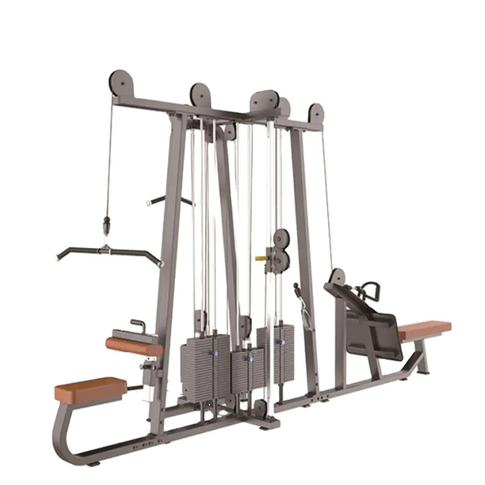 MND Gym Verwenden Sie 4-Multi Station Multi Gym Equipment in einer Multifunktion maschine 4 Station