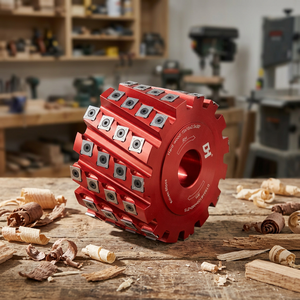 Tête de coupe spirale pour outils de menuiserie DH, lame de raboteuse à bois, tête de coupe spirale hélicoïdale personnalisée, fabrication - Product Image 1