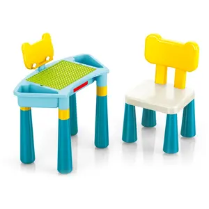 EPT Spielzeug EPT Spielzeug Kinder möbel Sets Pädagogische DIY montieren Spielzeug Bausteine Tisch mit Stuhl