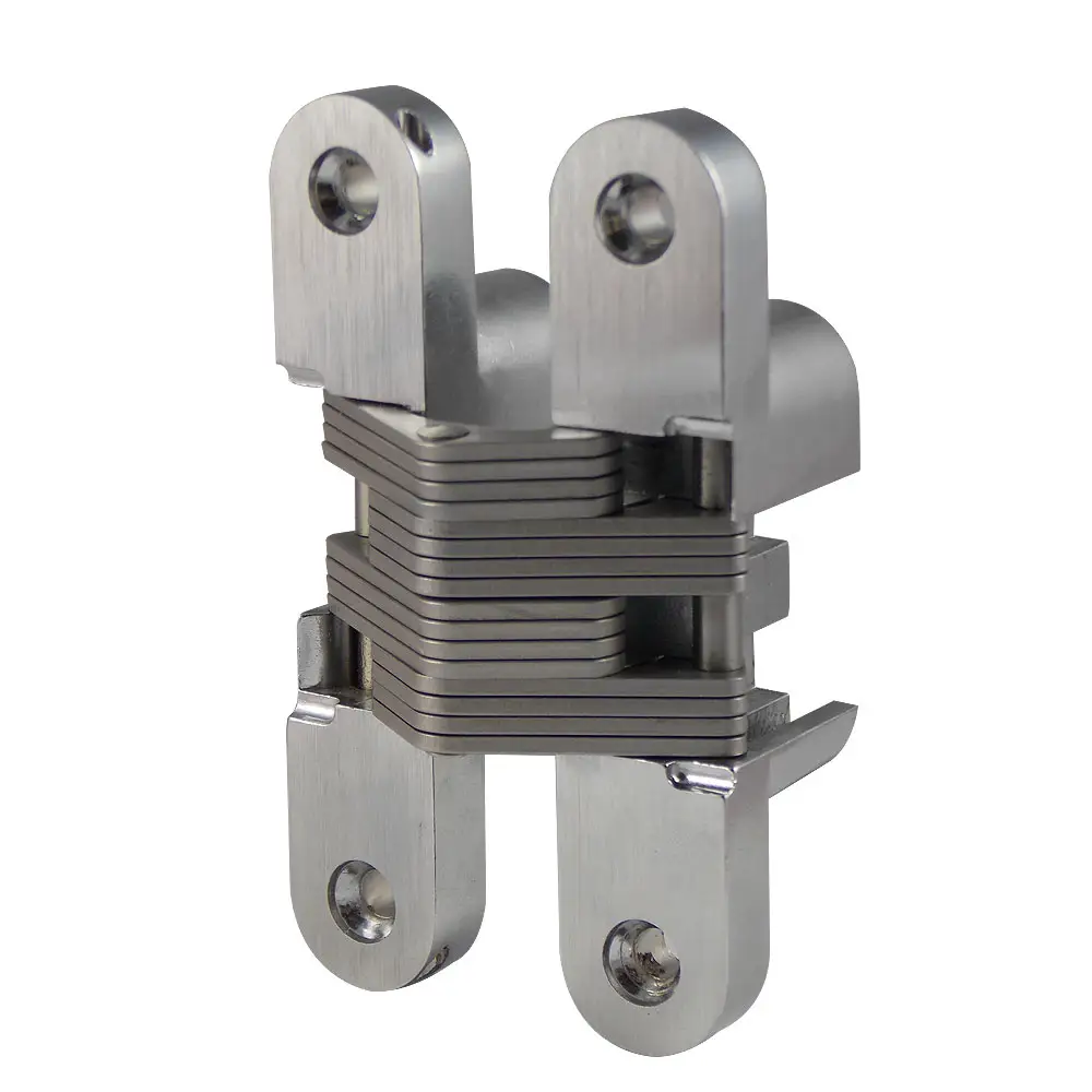 Pearl chrome 180 degree Zinc alloy hafele door hinges concealed