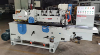 Mesin pengolah papan kayu listrik otomatis, empat sisi kayu Solid Moulder Planer
