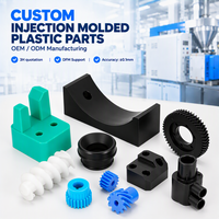 Pièce en plastique personnalisée pour robot, drone, usage médical, composants ABS, PA66, PVC, PE, PTFE, PEEK, Nylon, service d'usinage CNC de précision