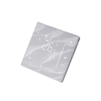 Nuevo diseño, calefacción por suelo radiante eléctrica Digital moderna, termostato programable WiFi inteligente, programación semanal 5 + 2