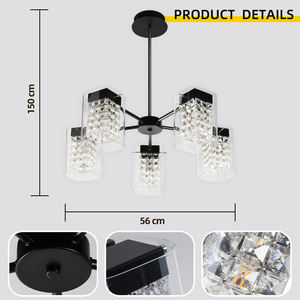 Lámparas Colgantes Modernas, Lámpara Colgante Simple de Vidrio, Lámpara de Techo Creativa con Bola de Vidrio para Dormitorio, Sala de Estar, Comedor - Product Image 2