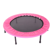 Vente en gros de trampolines pliables pour l'exercice en intérieur, mini trampolines de fitness pour la maison, 32/36/38/40/45/48/50/54/60 pouces