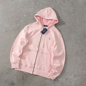 Vêtements Old Money pour hommes, fabricant de sweats à capuche personnalisés, sweats à capuche décontractés en coton brodé à fermeture éclair, sweats à capuche épais pour hommes - Product Image 4