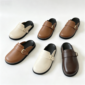 Sandalias de cuero genuino para mujer, zapatos de mujer, chaussures femme, slippers, zapatos de mujer, sandales femme, sandalia - Product Image 1