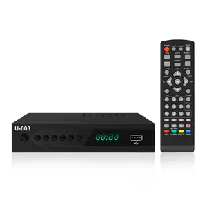 Free OEM ATSC Modulador Media Player Set Top Box 1080P Full HD ATSC TV Receiver for USA Mexico Canada