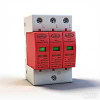 Parasurtenseur de fabrication 4 pôles 385V 60kA 35mm IP20 T2 certifié CE – Meilleur parafoudre SPD