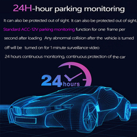 2025 nouveau 3 caméras objectif voiture DVR 24H Dash Cam HD 2K 1080P Dash caméra double objectif enregistreur vidéo Q7 WiFi boîte noire Vision nocturne