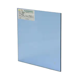 Ozean blau 6mm Float Glasscheibe