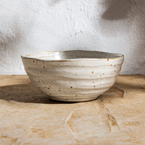 Fournisseur de gastronomie Assiettes en céramique étincelantes faites à la main Vaisselle et vaisselle en grès alimentaire Bols à soupe 6.5 ''résistants à la chaleur - Product Image 2