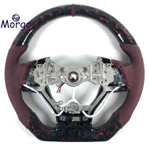 Volante Deportivo de Cuero y Fibra de Carbono para <span class=keywords><strong>Lexus</strong></span>, Accesorios Interiores con Personalización Disponible para IS/NX/GS/LS/ES/GX/<span class=keywords><strong>LC</strong></span>/UX/<span class=keywords><strong>LF</strong></span> - Product Image 4